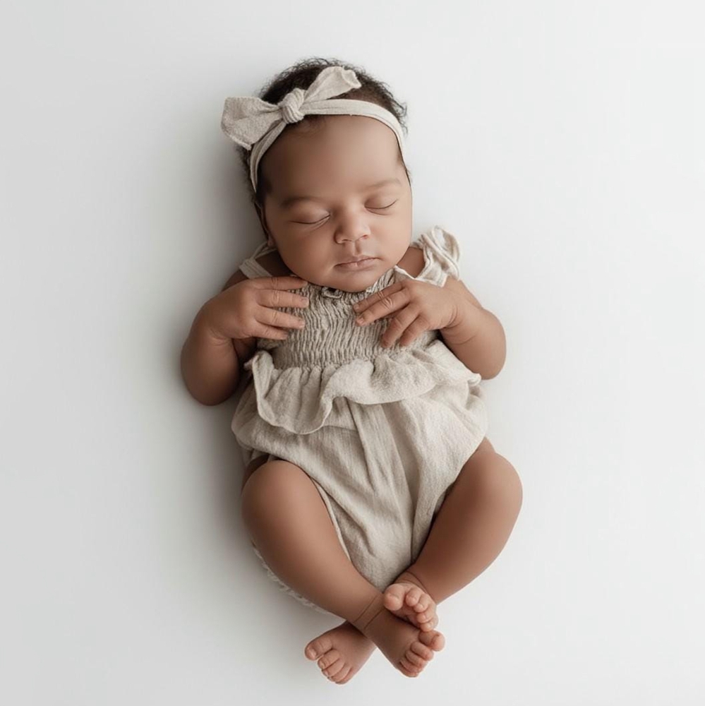 Photography Cheat Sheet - Newborn Photography Props Baby Girl Yellow