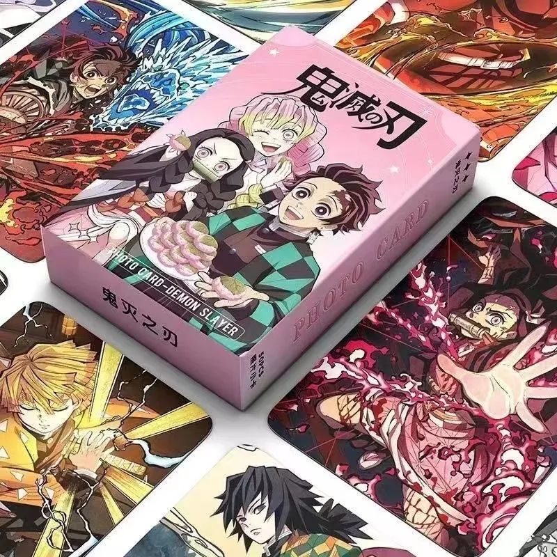 Photography Paper - New Bandai 55pcs Demon Slayer Laser
