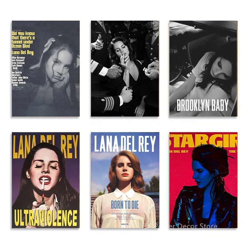 Photography Design - Lizzy Grant Lana Del Rey Poster