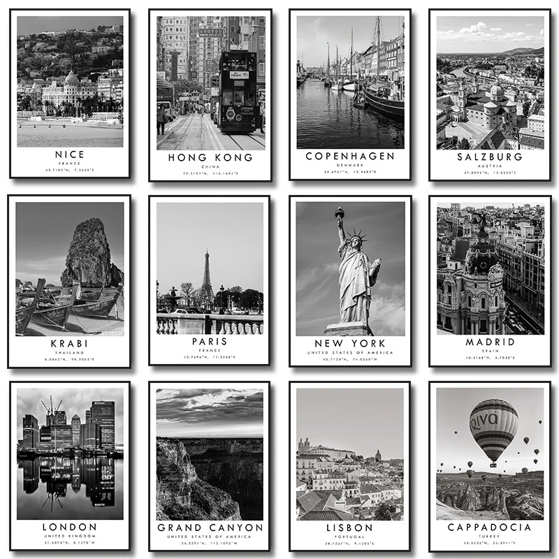 Photography New York - Famous Cities Lisbon Paris New York