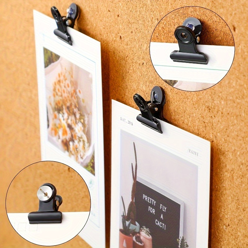 Photography Paper - Push Pins Clips Cork Bulletin Board