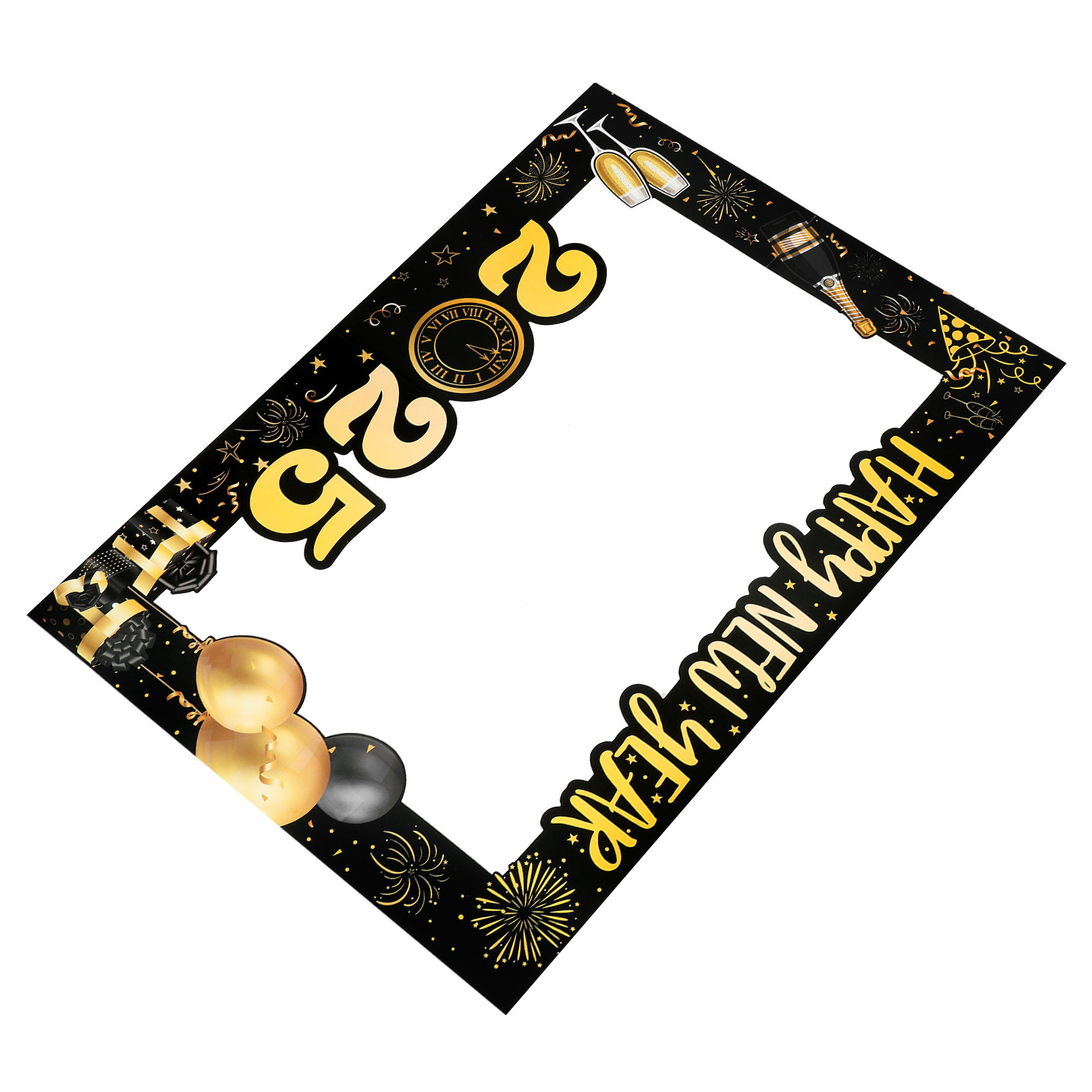 Photography Of The Year 2025 - Black Gold New Year Photo Booth