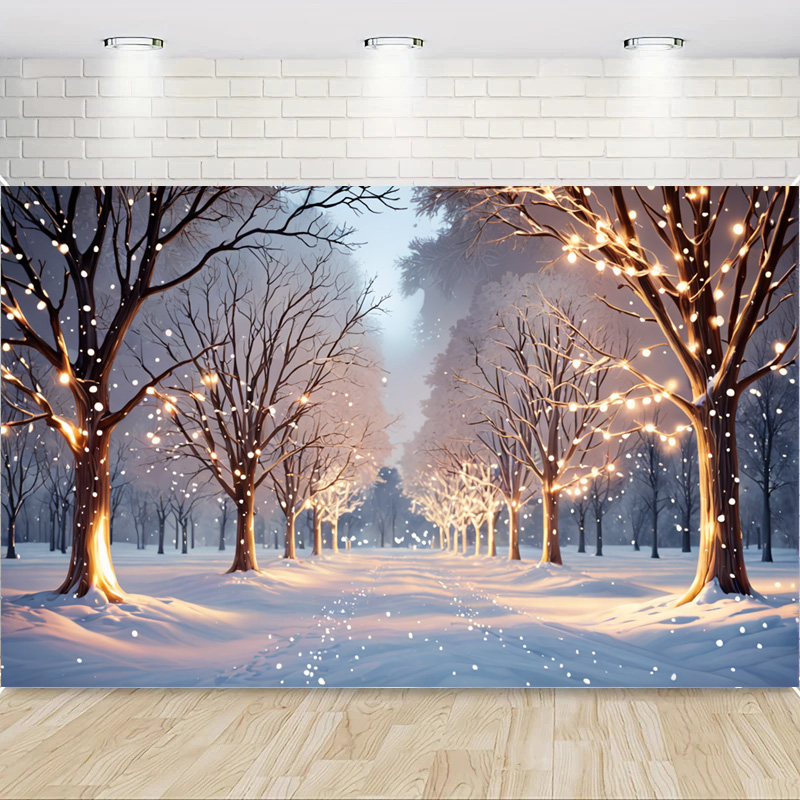 Photography Of The Year 2025 - Merry Christmas Winter Snowy Forest Landscape