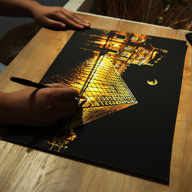 DIY Colorful A3 City Nightscap - Photography New York ulasan dan harga