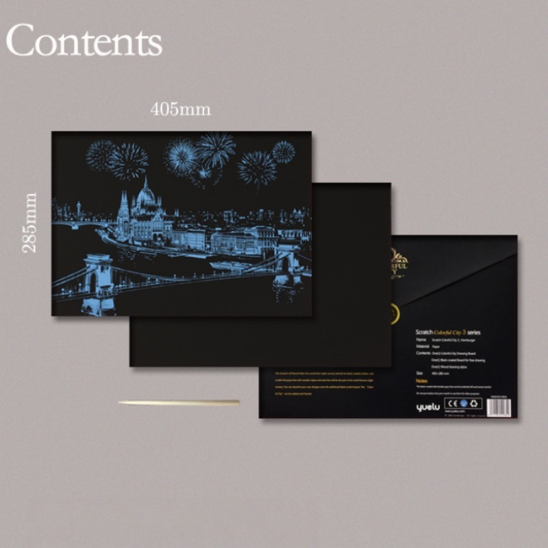 DIY Colorful A3 City Nightscap - Photography New York ulasan dan harga