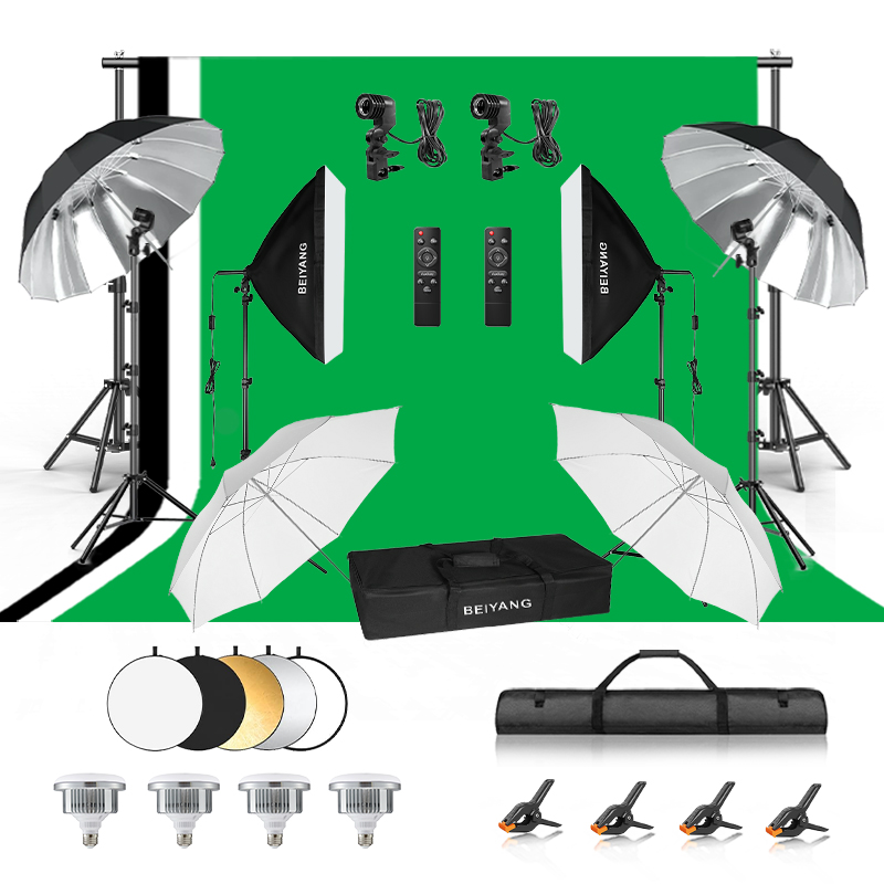 Adjustable Photography Backdro - Backdrop Stand Kit ulasan dan harga