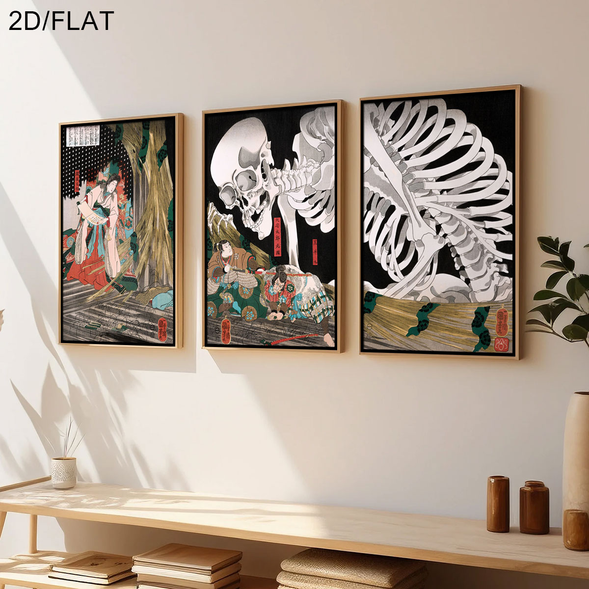 3pcs Retro Japanese Takiyasha  - Photography Design ulasan dan harga