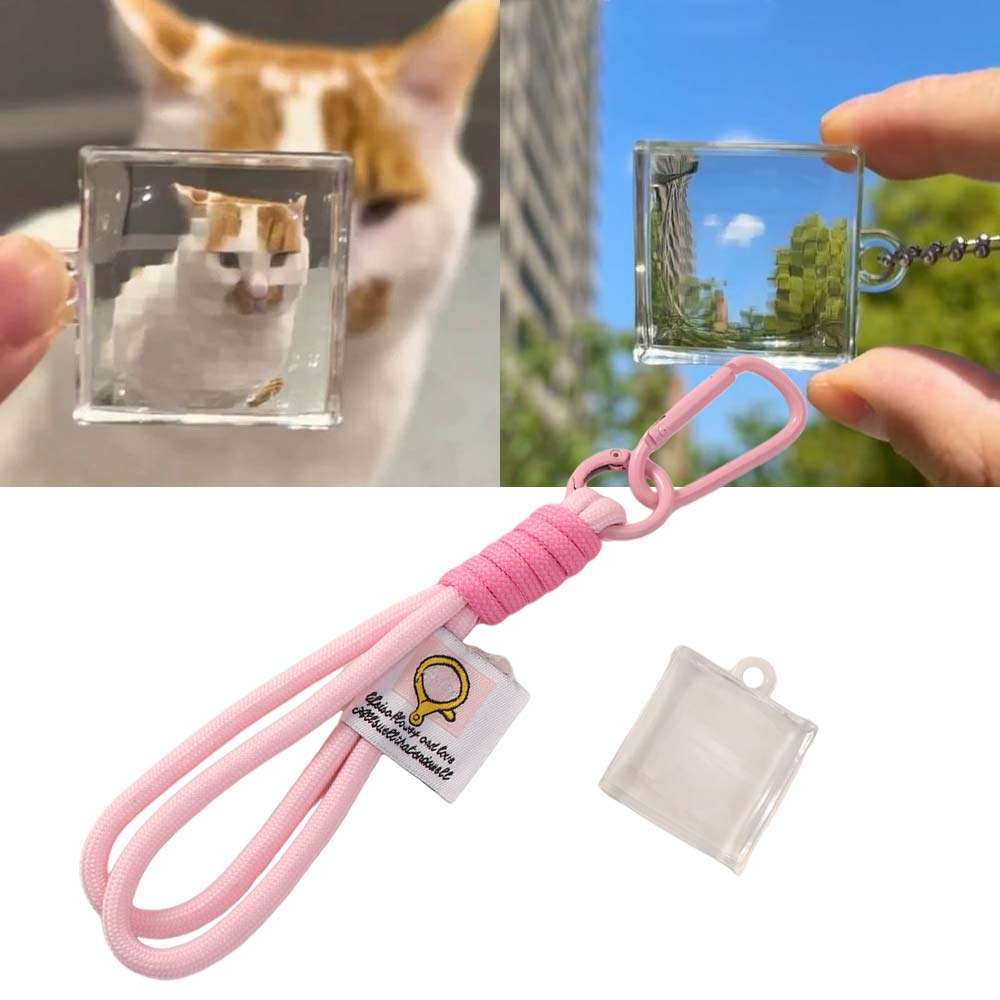 Transparent Mosaics Keychains  - Photography Interest ulasan dan harga