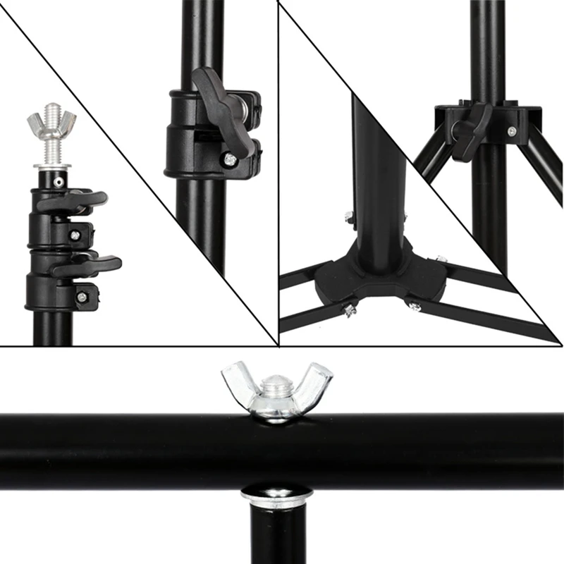 SH Photography1.5*2/2*2M T-Sha - Backdrop Stand Kit ulasan dan harga