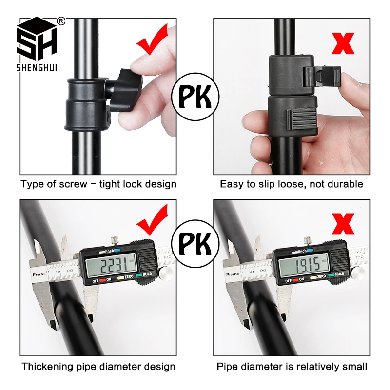 SH Photography1.5*2/2*2M T-Sha - Backdrop Stand Kit ulasan dan harga