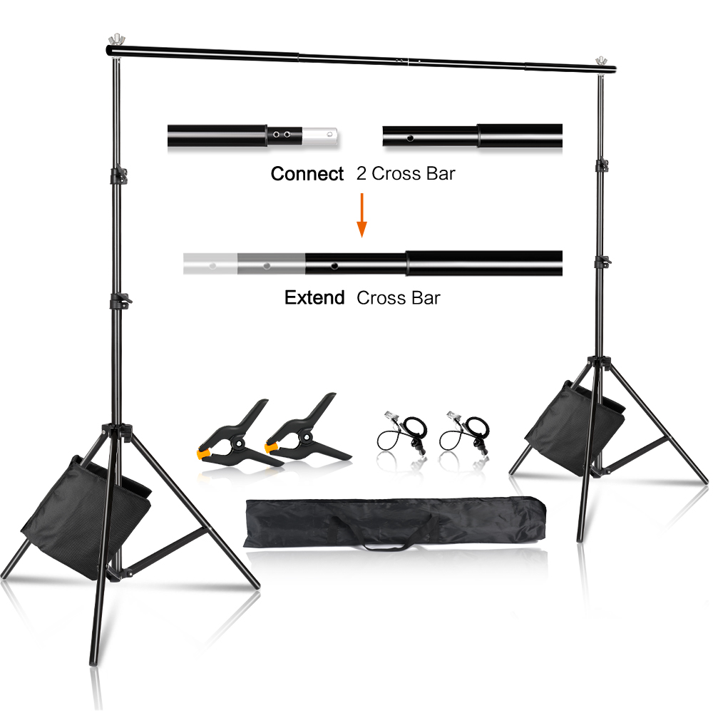 SH Photography Background Stan - Backdrop Stand Kit ulasan dan harga