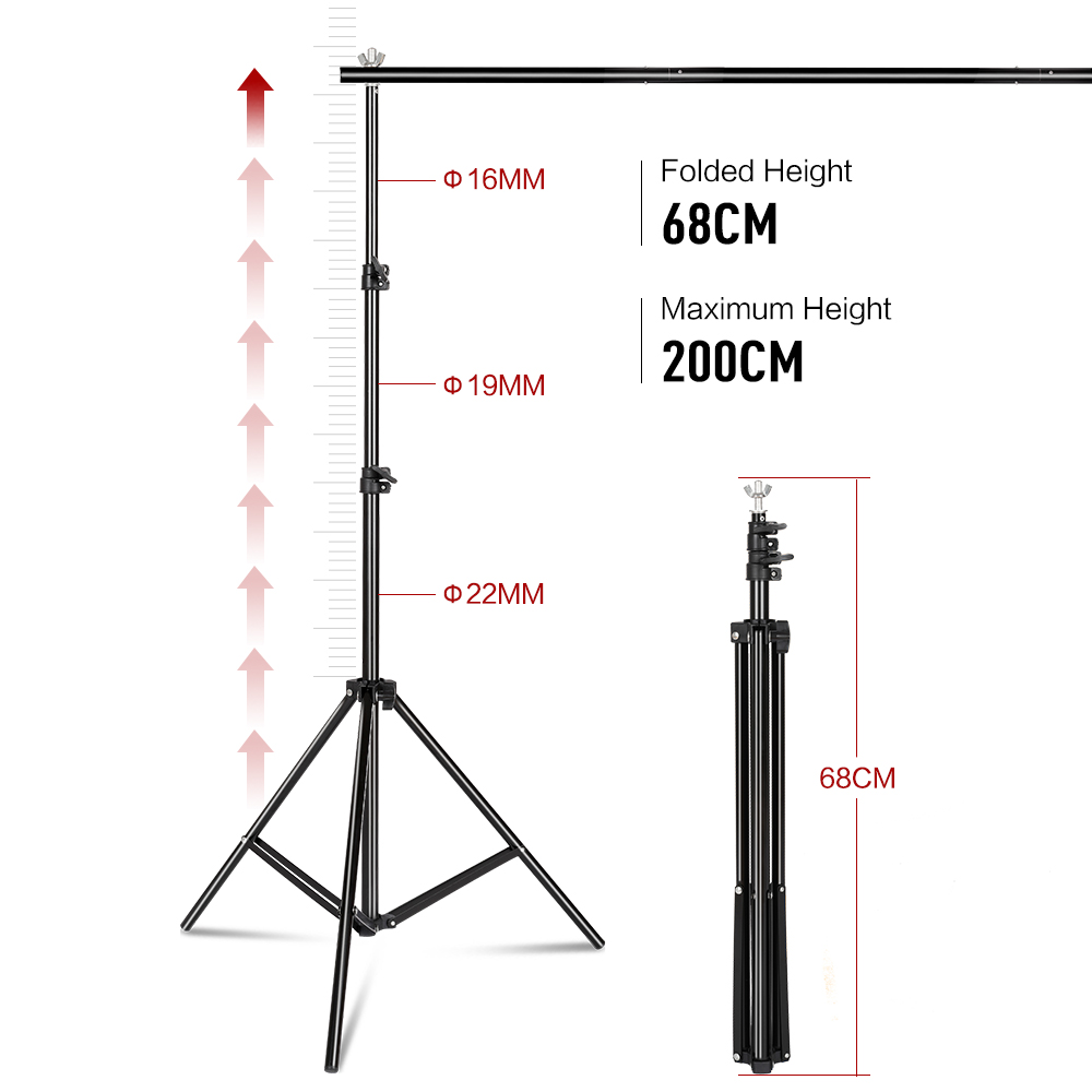 SH Photography Background Stan - Backdrop Stand Kit ulasan dan harga