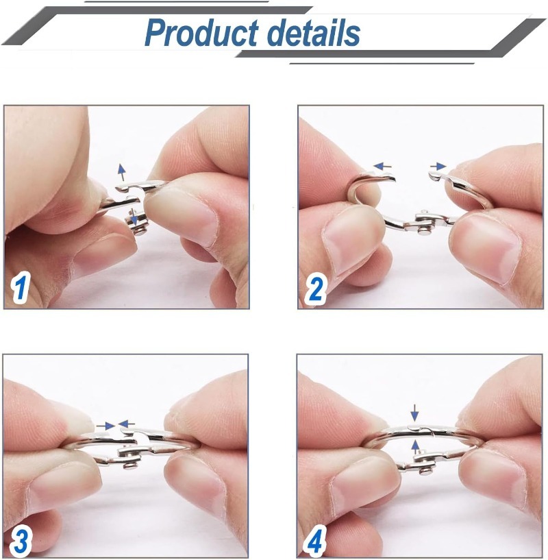 1-10PCS Metal Ring Binder Book - Photography Paper ulasan dan harga