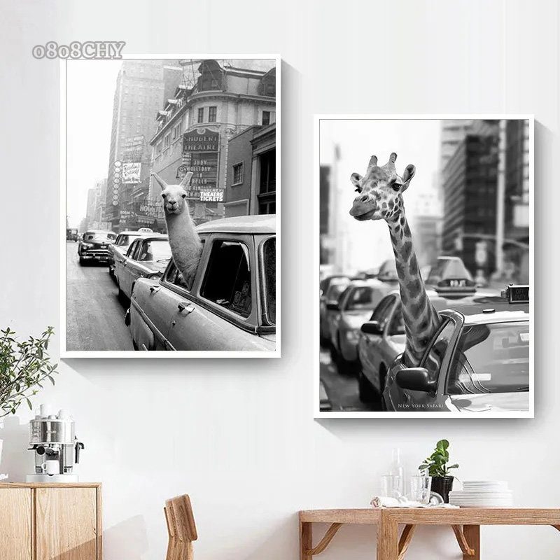 1pc frameless Black and White  - Photography New York ulasan dan harga