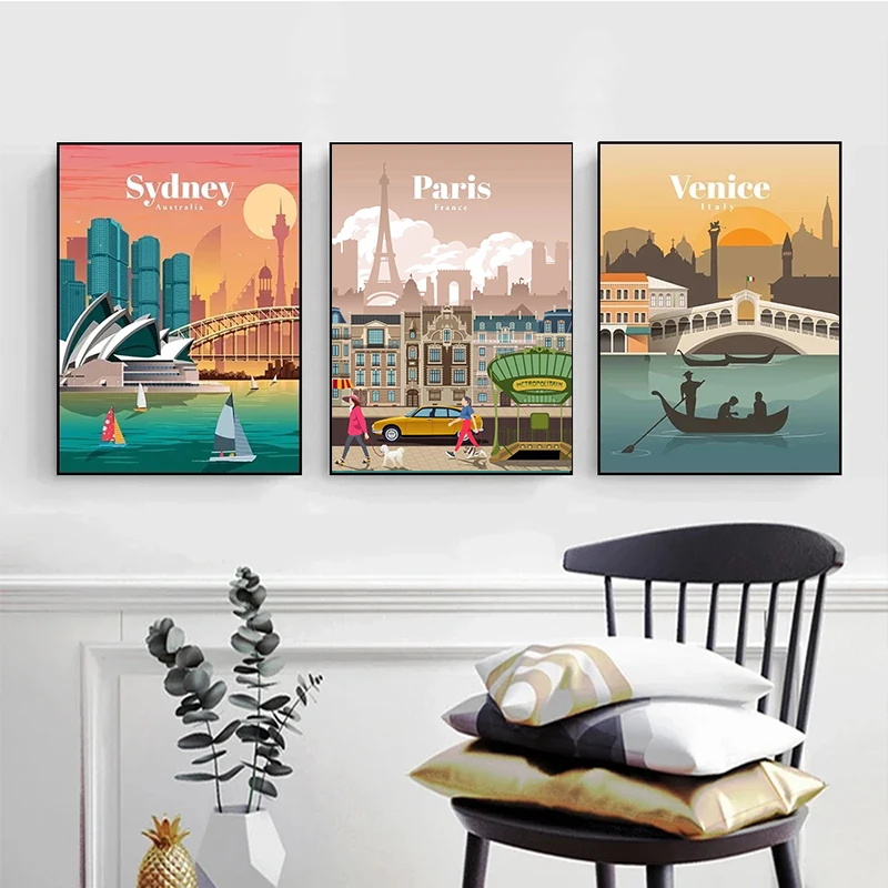 World Famous Tourist Cities Po - Photography New York ulasan dan harga
