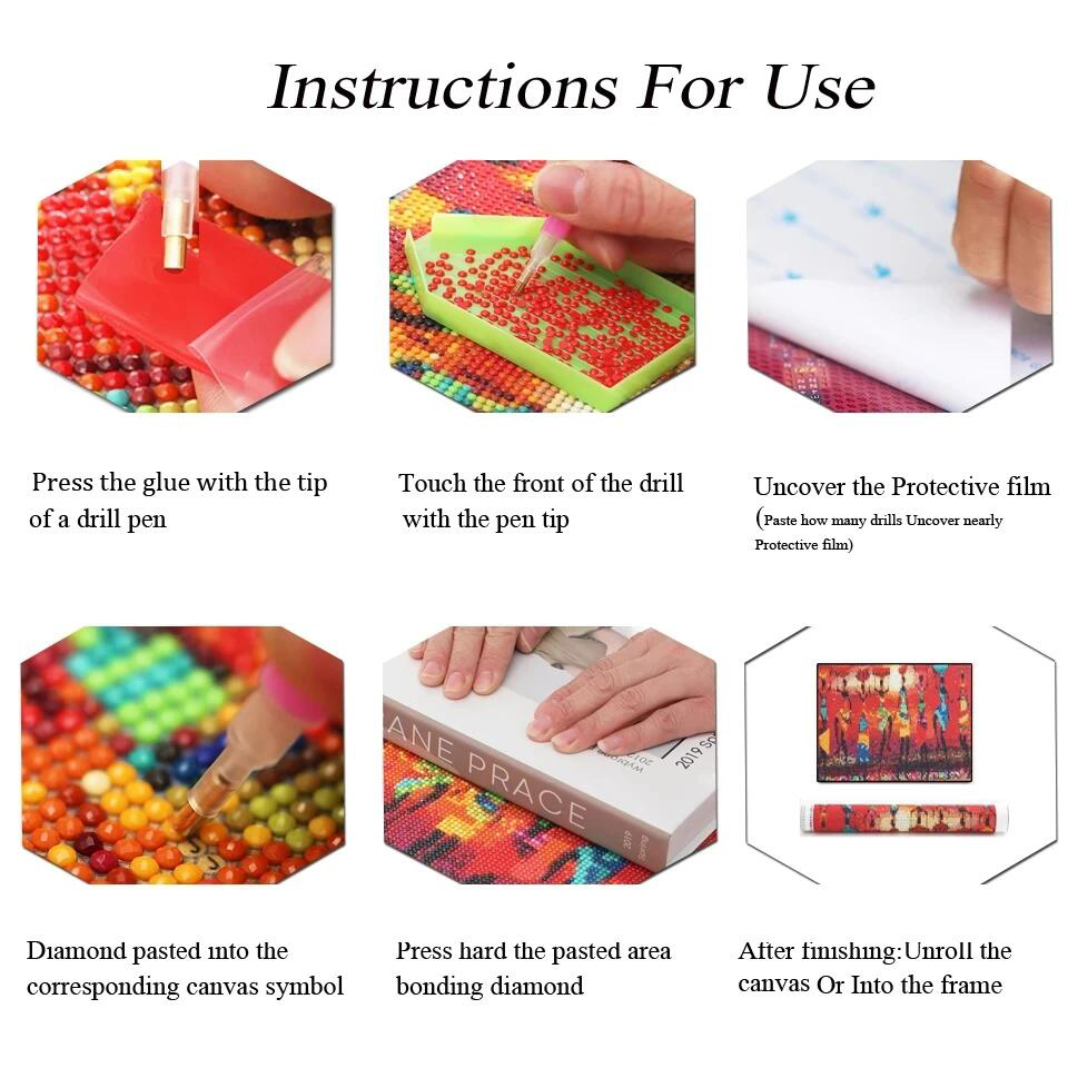 1pc frameless Diamond Painting - Photography New York ulasan dan harga