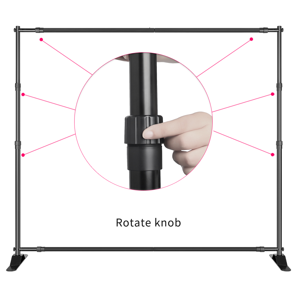 SH Double-Crossbar Backdrop Ba - Backdrop Stand Kit ulasan dan harga