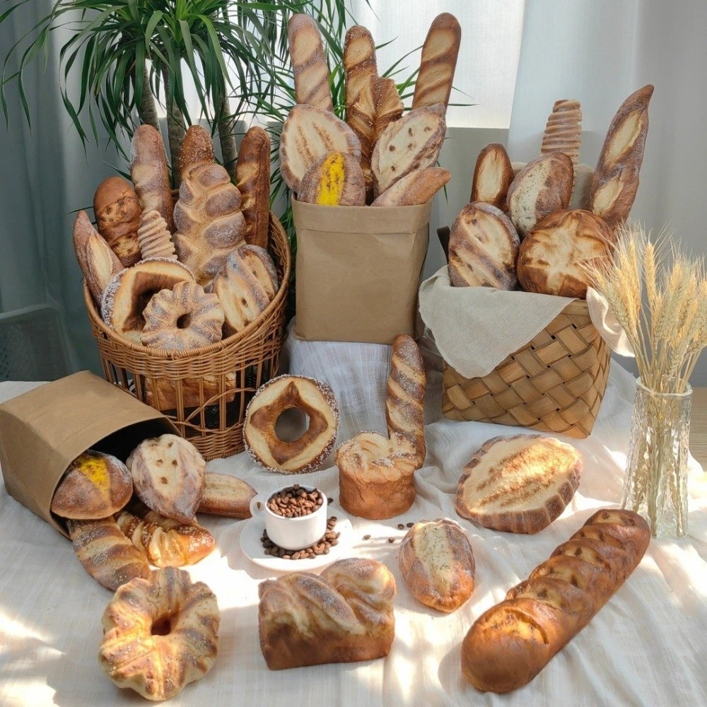 Durable Soft PU Faux Bread Non - Photography Interest ulasan dan harga