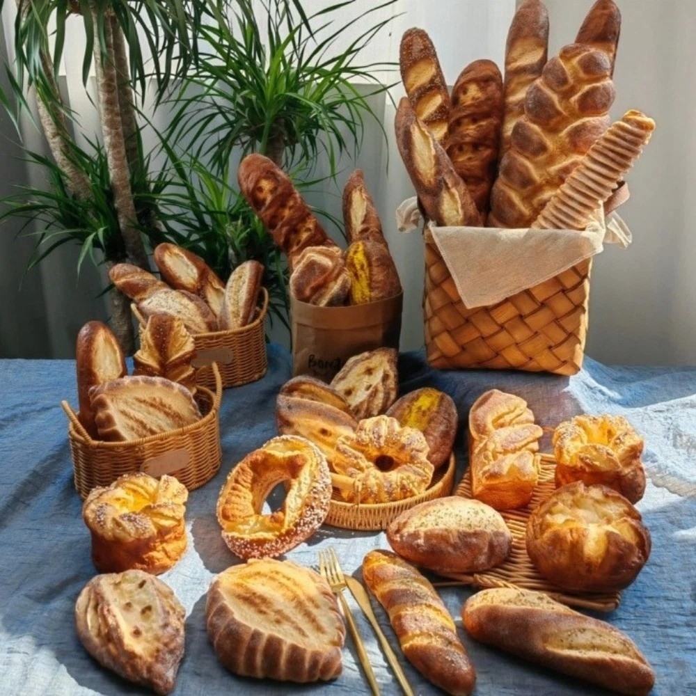 Soft PU Faux Bread Non-Toxic I - Photography Interest ulasan dan harga