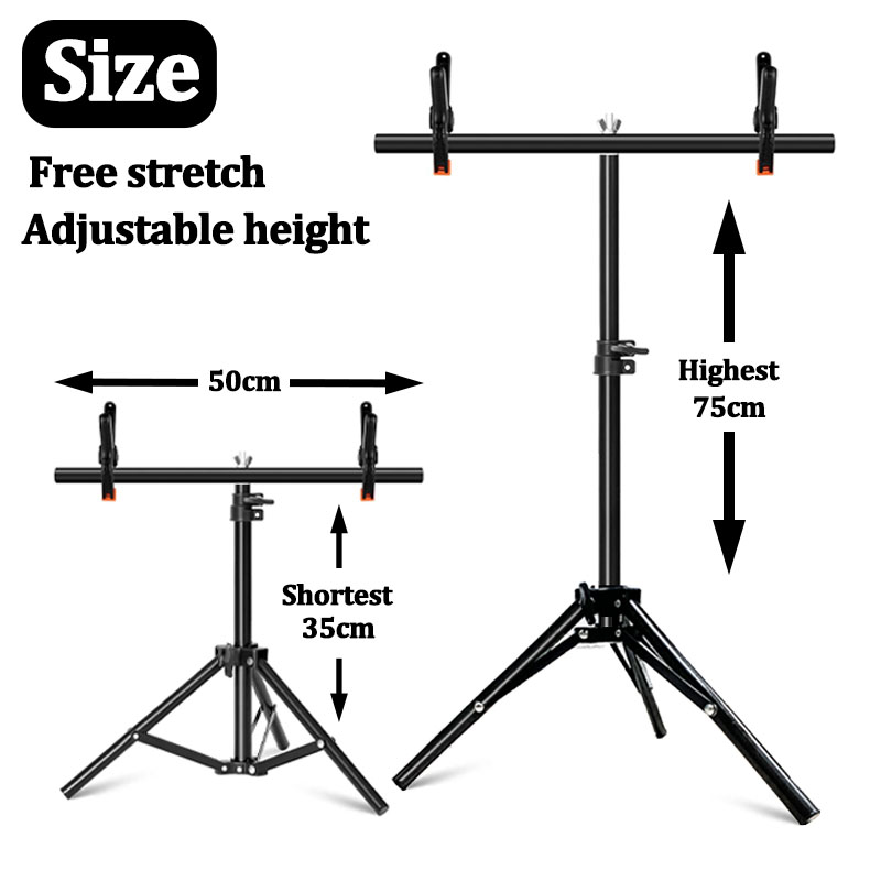 T-shaped Photography Backdrops - Backdrop Stand Kit ulasan dan harga