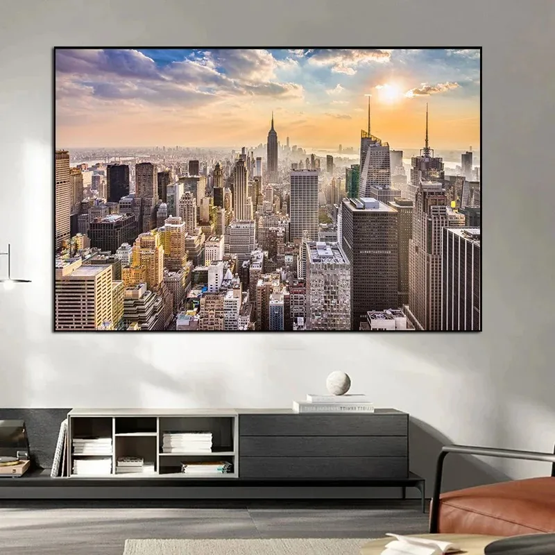 New York City Night Skyline La - Photography New York ulasan dan harga