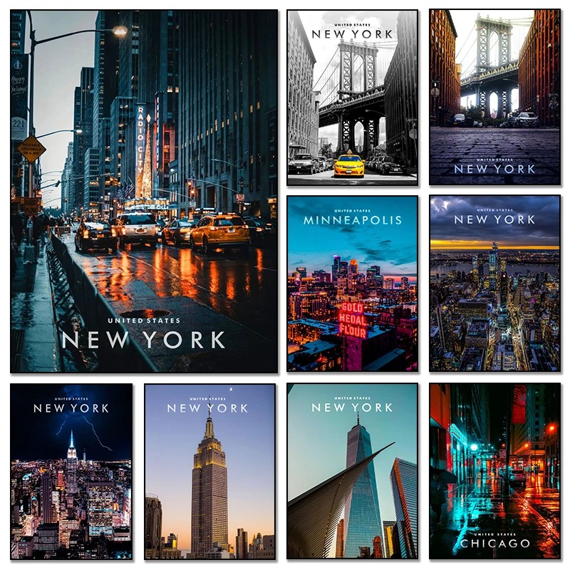 Famous Cityscapes New York Cit - Photography New York ulasan dan harga
