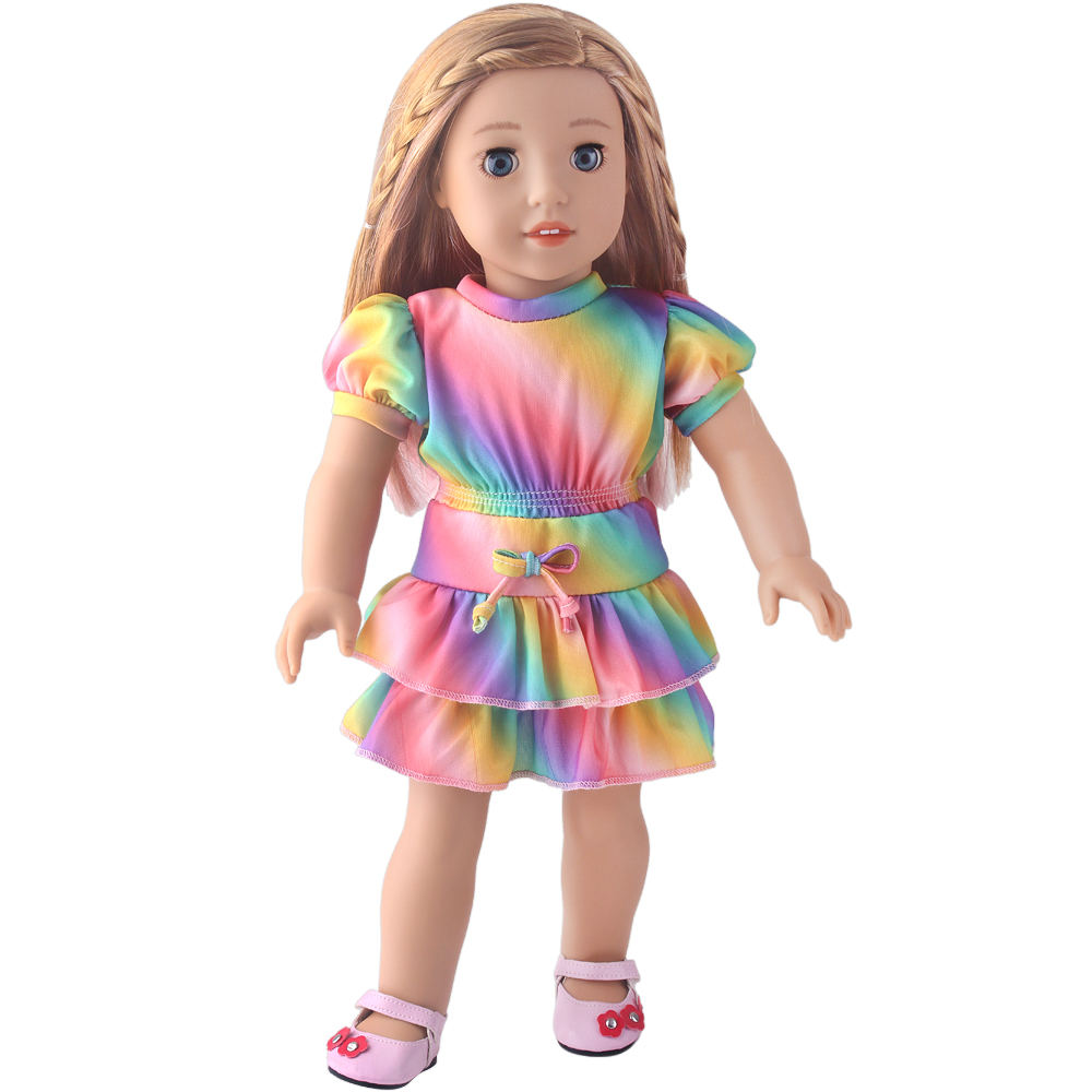 18 Inch Doll Girl Rainbow Jump - Photography Cheat Sheet ulasan dan harga