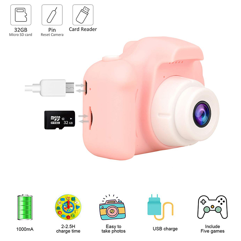 Kids Camera Toys Mini HD Digit - Photography Of Memories ulasan dan harga