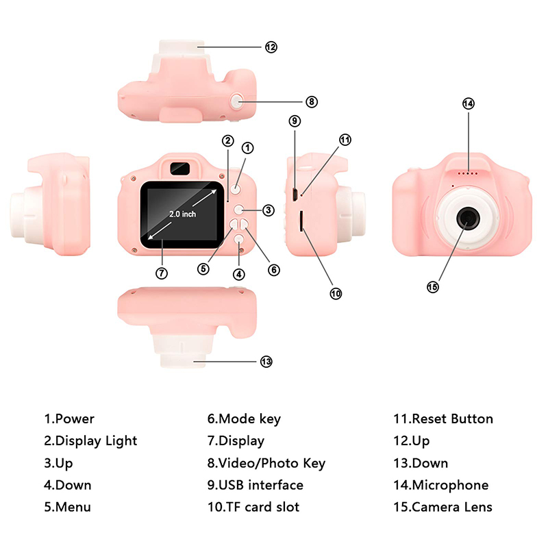 Kids Camera Toys Mini HD Digit - Photography Of Memories ulasan dan harga