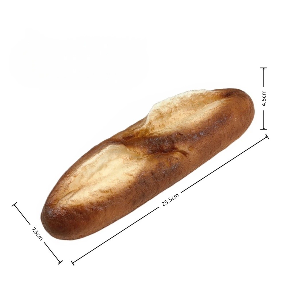 Soft PU Faux Bread Realistic N - Photography Interest ulasan dan harga