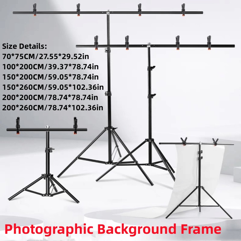 RP04 Backdrop Stand Photo Vide - Backdrop Stand Kit ulasan dan harga
