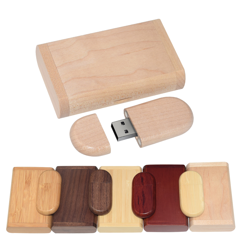 Wooden With Gift Box USB 2.0 F - Photography Of Memories ulasan dan harga