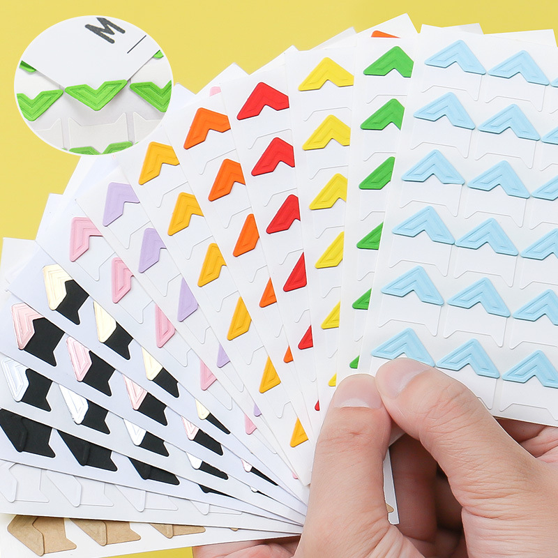 48pcs/2 Sheets  Photo Corner S - Photography Cheat Sheet ulasan dan harga