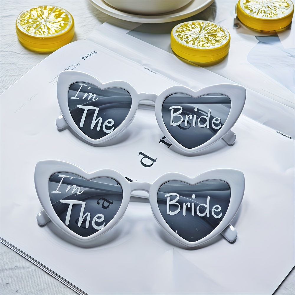 1PCS I'm The Bride White Love  - Photography Interest ulasan dan harga