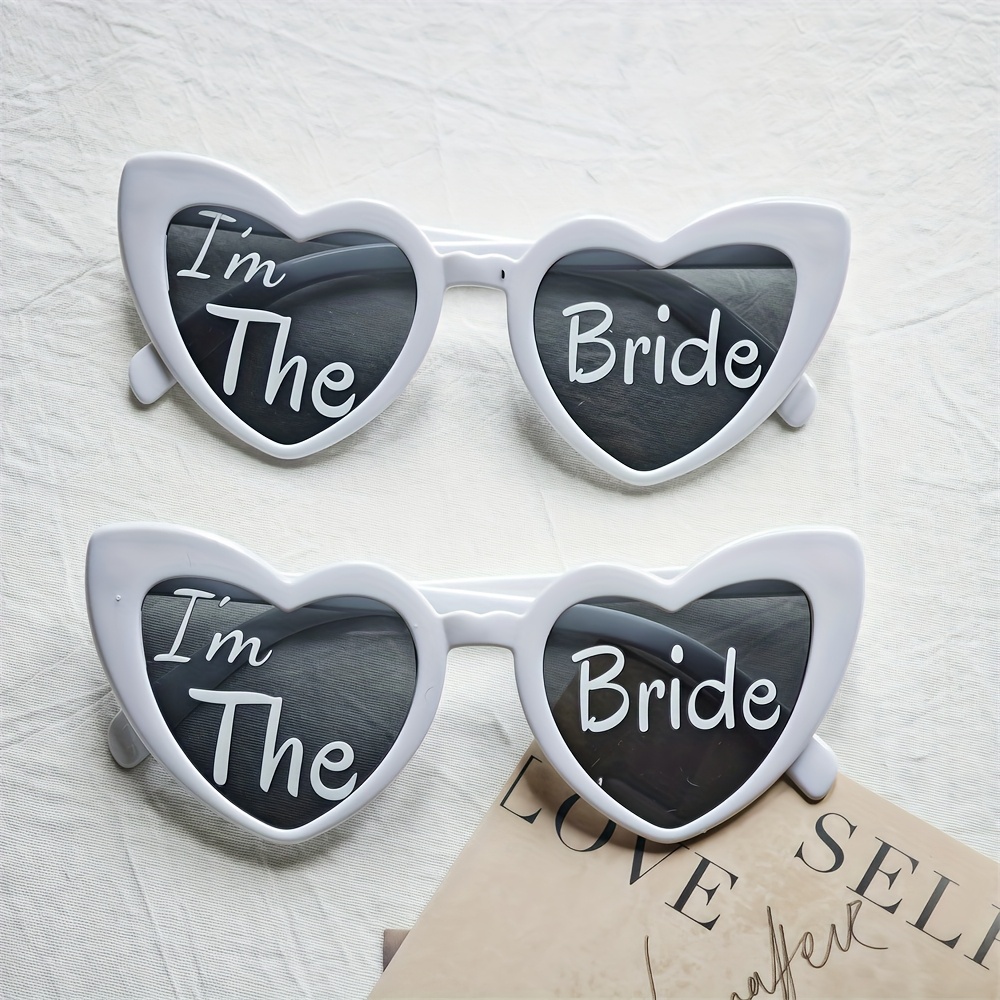 1PCS I'm The Bride White Love  - Photography Interest ulasan dan harga