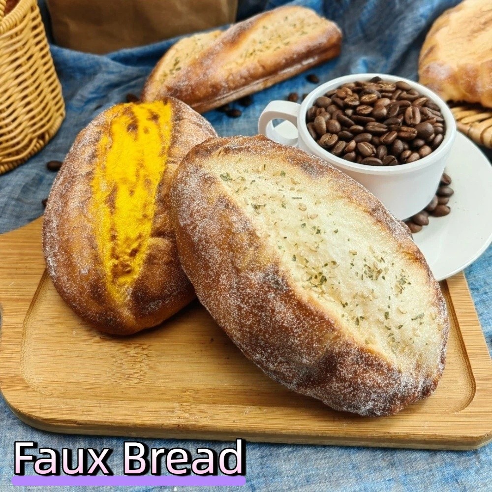 Durable Soft PU Faux Bread Rea - Photography Interest ulasan dan harga