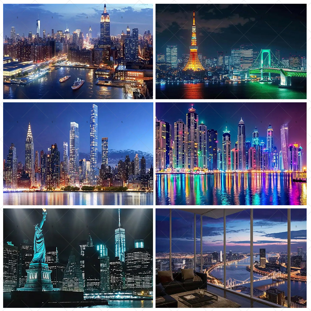 Night View High-Rise Building  - Photography New York ulasan dan harga