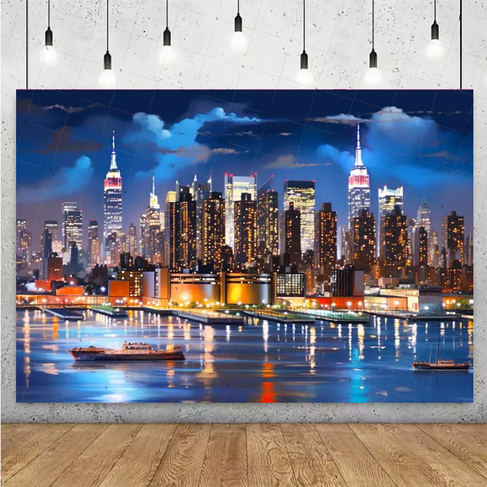 Night View High-Rise Building  - Photography New York ulasan dan harga