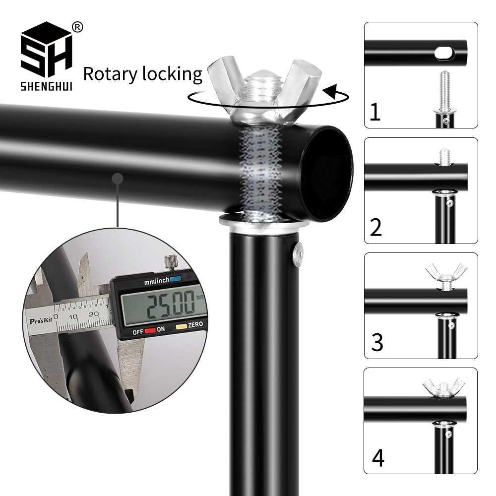Photo Studio Background Photog - Backdrop Stand Kit ulasan dan harga